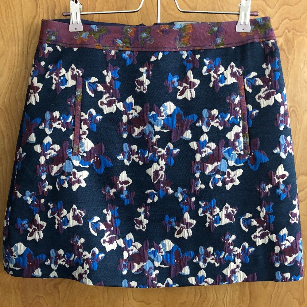 Anthropologie Maeve Cardana Floral Mini Skirt - Picture 3 of 6